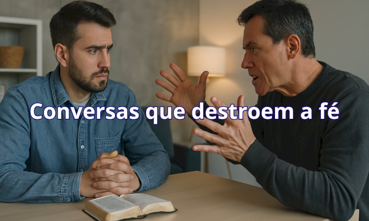 Conversas que destroem a fé