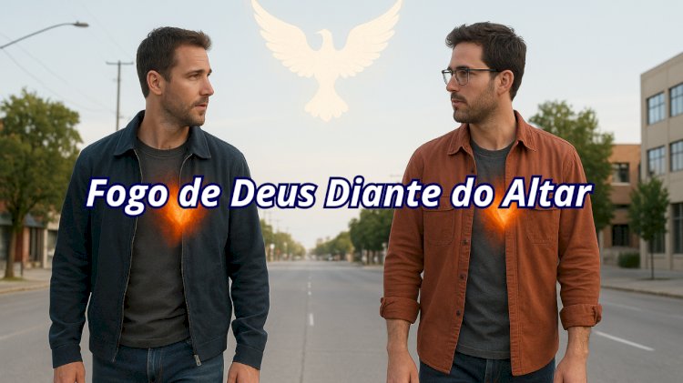 Fogo de Deus Diante do Altar